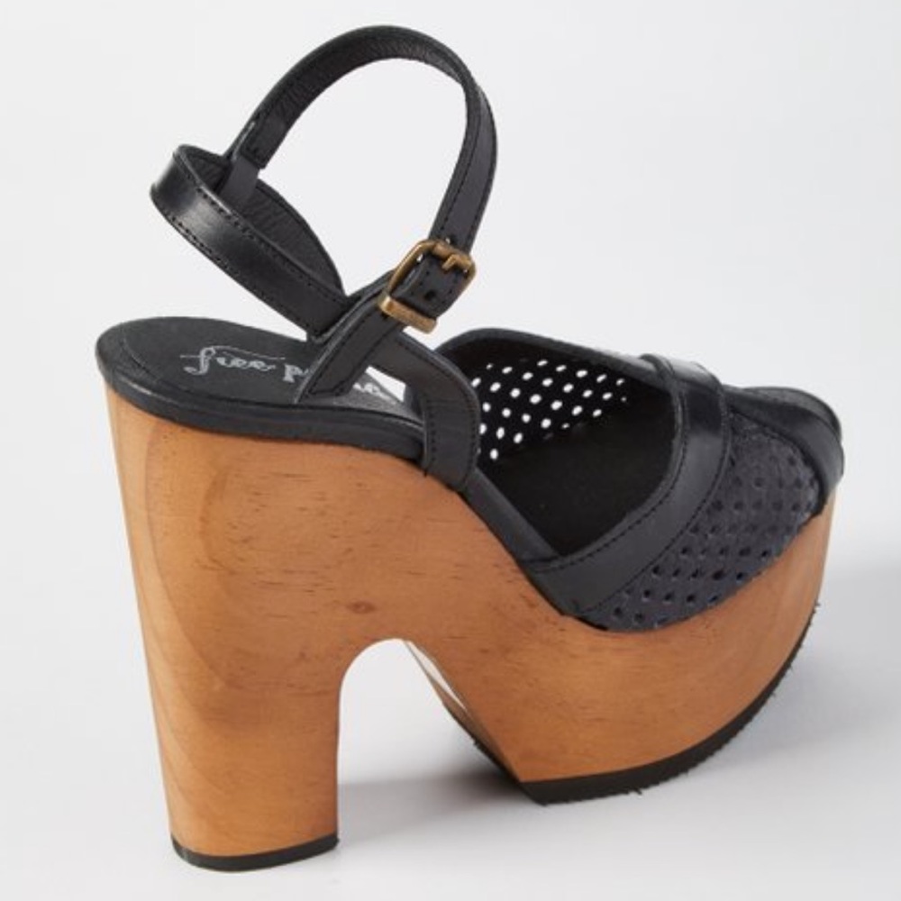 Free People Rendezvous Leather Platform Sandals - Picture 4 of 8